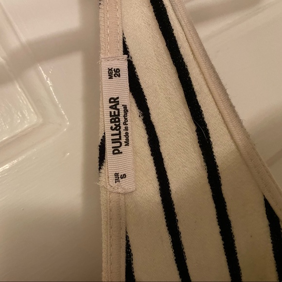 Pull&Bear Stripped Pant Romper - Picture 3 of 5